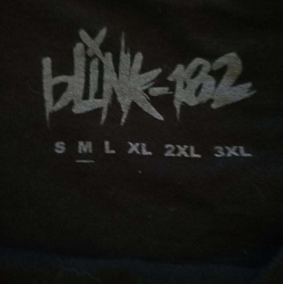 Blink 182 Mens Black Generational Divide Band Tee M - Picture 4 of 6